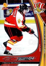 2003-04 Baie Comeau Drakkar #4 Maxime Belanger