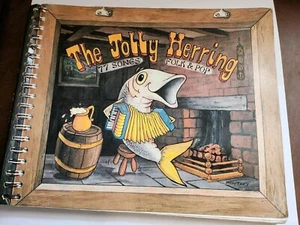 The Jolly Herring: 77 Songs Folk and Pop Roger Bush A.C.Black Music Book 1982 - Picture 1 of 8