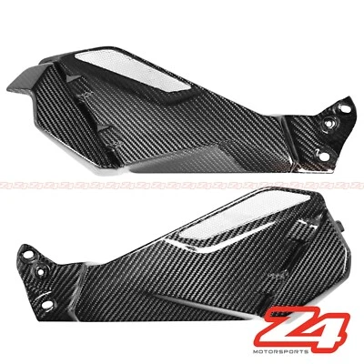 2013-2016 BMW R1200GS Carbon Fiber Fuel Tank Side Cover Panel Trim Fairing Cowl - Image 1 of 2