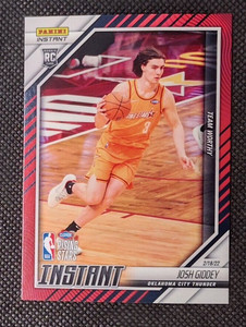 2021-22 Panini Instant Rising Stars Fanatics Parallel Josh Giddey RC 32/99 SP