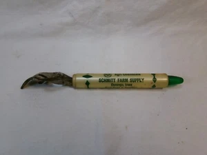 Abridor de latas/botellas de publicidad vintage USS Agri-Chemicals ~ Schmitt Farm Supply - Imagen 1 de 4