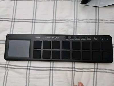 Korg NanoPad2 Slim-Line USB Drum MIDI Pad Controller ableton home studio - Image 1 of 2