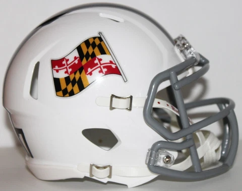 1967 Maryland Terrapins Custom Riddell Mini Helmet Cover