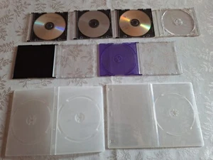 LOTTO CUSTODIE CD DVD BLURAY + CD RW E DVD+R VERBATIM COMPACT DISC BLUE RAY - Afbeelding 1 van 3