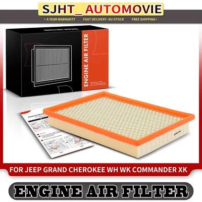 1x Engine Air Filter for Jeep Cherokee KJ Commander XH XK Grand Cherokee WH WJ - image 1 of 4