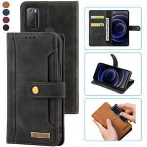 Funda para tarjeta estilo portátil Alcatel 1S (2021), funda magnética abatible de cuero - Imagen 1 de 22
