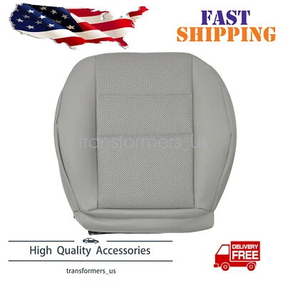 Cubierta de asiento de cuero gris inferior del conductor para Mercedes Benz C300 350 2008-2014 Foto 1 de 4