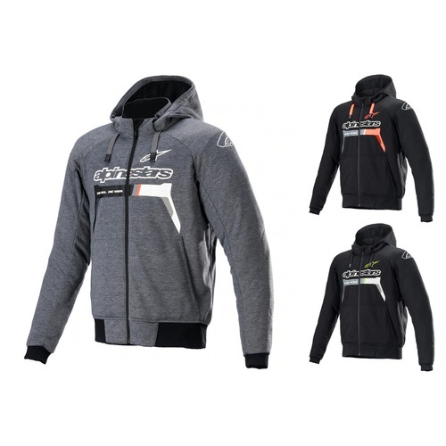 Alpinestars Chrome Ignition Motorradjacke – Textiljacke In Schwarz/Rot, Größe XXL