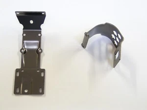 NEW KYOSHO 4WD Guard Motor & SkidPlate GUNMETAL Aluminum OPTIMA PRO JAVELIN KN19 - Picture 1 of 2