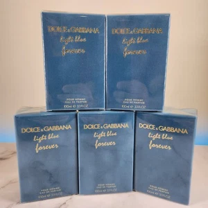 Lot of 5 Dolce & Gabbana Light Blue Forever 100ml Men's Eau de Parfum Spray - Picture 1 of 2