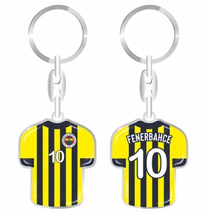 Fenerbahce  Schlüsselanhänger in Trikotform - Picture 1 of 3