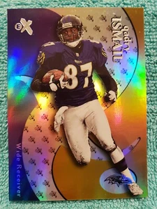 2000 FLEER E-X QADRY ISMAIL #49 BALTIMORE RAVENS - Picture 1 of 4