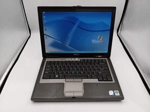 Dell Latitude D630 14" Laptop Intel Core 2 Duo 2GB RAM 80GB XP RS232 - READ -RR - Picture 1 of 7