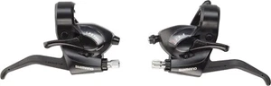 Shimano ST-EF41 3x7-Speed Brake/Shift Lever Set Black - Picture 1 of 1