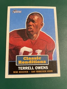 2001 Topps Heritage Classic Renditions #CR10 Terrell Owens