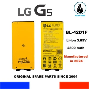 BATTERIA UFFICIALE LG G5 BL-42D1F BL42D1F 2800mAh 10,8Wh GENUINE BATTERY OEM - Photo 1 sur 6