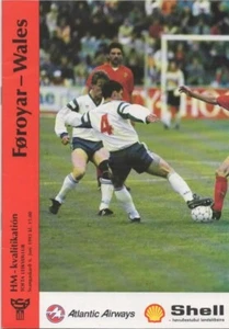 Jun 93 FAROE v WALES - Picture 1 of 1