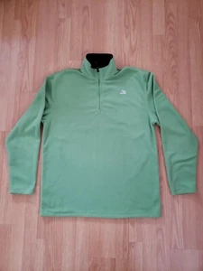 Aspen  Green Fleece Long Sleeve 1/4 Zip Top Men's XL - Picture 1 of 7