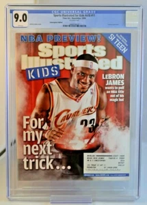 Sports Illustrated For Kids #v18 #11 November 2006 LeBron James CGC 9.0 CROOM B1 - Picture 1 of 3