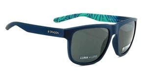 Nuevas gafas de sol Dragon SESH LL | 419 - Mate azul marino tropical/lente de humo - Imagen 1 de 6