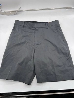 NUEVO Pantalones Cortos de Golf Para Hombre 30" x 8" Nike Tour Flex Ajuste Estándar Gris Gris Logo Chino Foto 1 de 4
