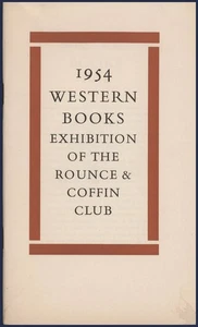 Western Books Exhibition of the Rounce and Coffin Club 1954 - Picture 1 of 2