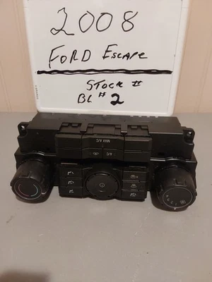 2008 Ford Escape AC/ Heater Temperature Control - Image 1 of 4