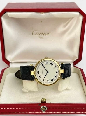 Cartier Vendome Louis Ronde Solid 18k Yellow Gold Large 30mm Men/Uni Thin Watch - Image 1 of 4