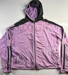 Nike Women’s Pink Jacket Youth XL (16-18) Zip Up Pullover Hoodie Fit Dry - Picture 1 of 6