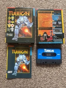 Commodore 64 / 128 C64 Game - Turrican By Rainbow Arts 1990 (tested see pic - Picture 1 of 2