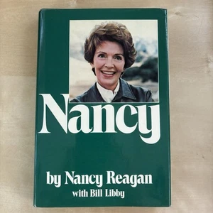 Nancy - by Nancy Reagan with Bill Libby /Signed 1st Edition 1980 HC/ DJ Nice! - Picture 1 of 17