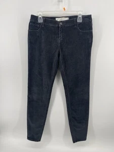 Abercrombie Fitch X pantaloni skinny morbidi donna taglia 4 W27 vita bassa neri 31X30 - Foto 1 di 12