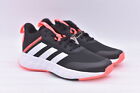 Youth Boys Adidas Own The Game Basketball Shoes Black & Coral SIze 6