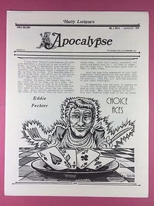 Harry Lorayne's Apocalypse - Magier Newsletter Vol.2/No.8 - 1979 - Magisch - Imagen 1 de 2