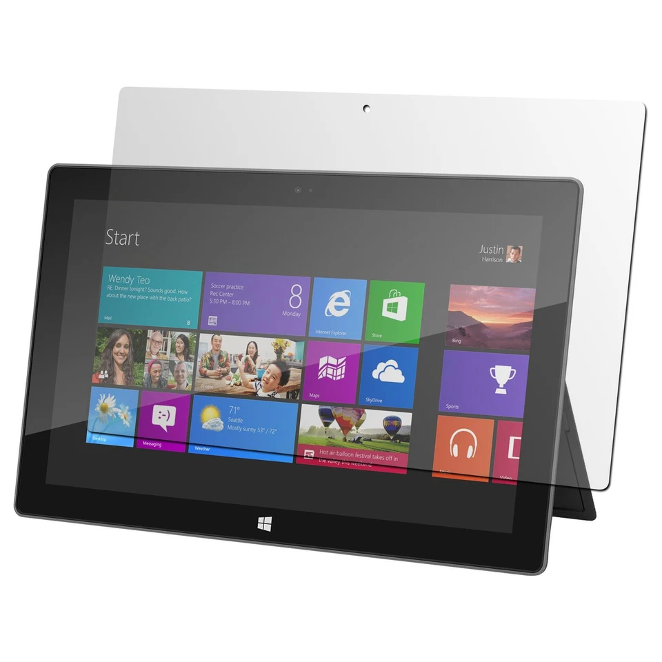 4 x Displayschutzfolie klar  für Microsoft Surface Pro (2013) Folie - Bild 1 von 1