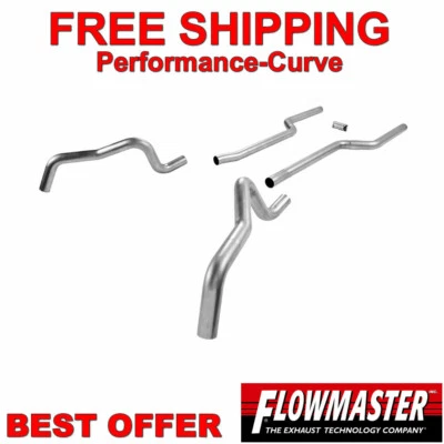 Sistema de escape trasero Flowmaster 3" cabezal 67-69 Camaro/Firebird - 1050-FM Foto 1 de 4