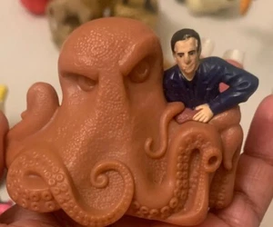 Larry & der Riesenkalmar Nacht im Museum 2009 McDonalds Happy Meal Spielzeug - Bild 1 von 3