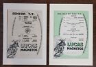 Vintage Magazine Advert Isle Of Man T T Lucas Magnetos Mounted