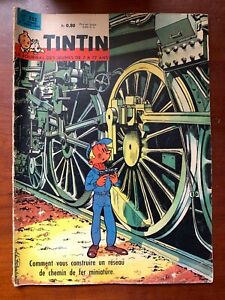 Journal de Tintin n°752 du 3/1963; Construire un réseau de chemin de fer miniatu