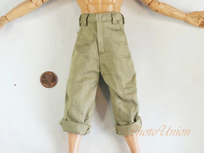 1:6 Scale Dragon Figure WW2 US Army USMC Airborne Pants Trousers Uniform DA286 - Image 1 of 2