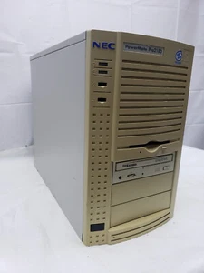 Rare Vintage Windows 95 Desktop Computer NEC Powermate PRO 2180 32mb RAM 8GB HDD - Picture 1 of 11