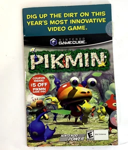 E3 2001 Pikmin Game Cube Nintendo Power Promotional Mailer - Mini Magazine - Picture 1 of 10