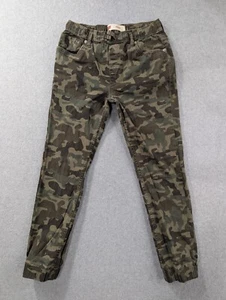Levis Joggers Boys Size 14 Camoflage Drawstirng Waist Elastic Ankle - Picture 1 of 10
