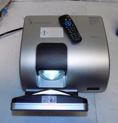 Promethean EST-P1 VGA HDMI WXGA Ultra Short Throw Video Projector with Remote - Image 1 of 4