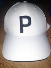 Puma Golf Womens P 110 Fashion Adjustable Cap Hat White Black SHIPPIN