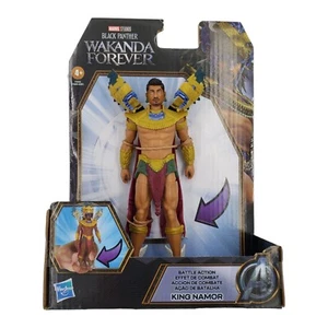 Marvel King Namor 6" Black Panther Wakanda Forever Battle Action Figure Toy NEW - Picture 1 of 9