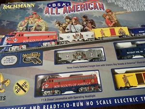 Bachmann #00775 BSA All American  HO Train Set - Picture 1 of 8