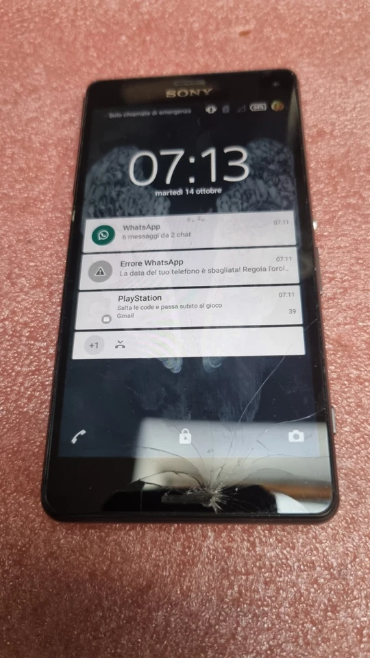 4610-Smartphone Sony Xperia Z3 Compact - Immagine 1 di 2