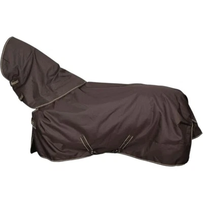 Bucas 145 Espresso Outdoordecke 50g mit Halsteil Irish Turnout Light Regendecke - Bild 1 von 2