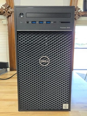 DELL PRECISION 3640 Tower Core i7-10700 16GB 512GB NVMe W11P Quadro P2200 - Image 1 of 4